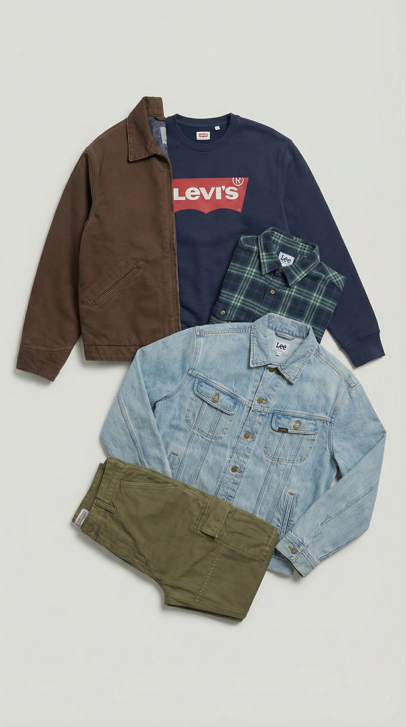 Odzież robocza w stylu vintage