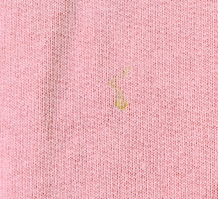LEVI'S Womens Sweatshirt Jumper UK 6 XS Pink Cotton Loose Fit | Vintage | Thrift | Second-Hand | Used Clothing | Messina Hembry 
