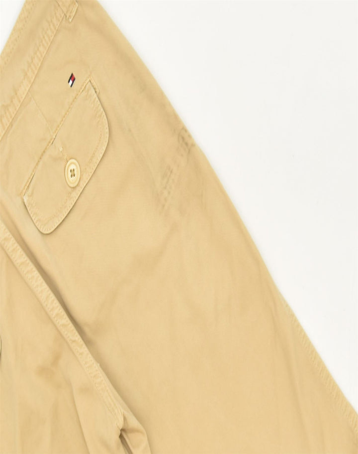 TOMMY HILFIGER Womens Straight Chino Trousers US4 Small W28 L32 Beige | Vintage | Thrift | Second-Hand | Used Clothing | Messina Hembry 