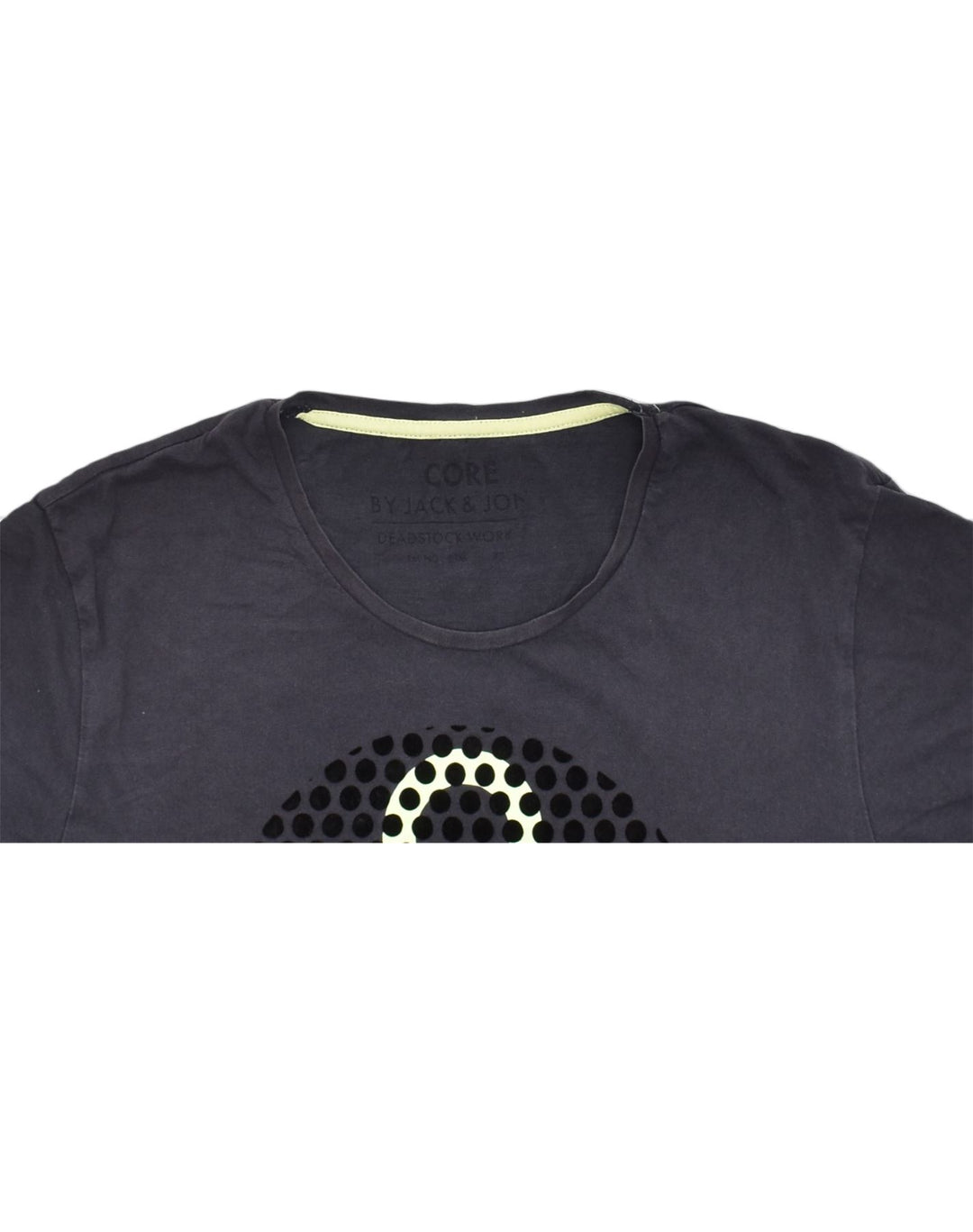 CORE Mens Graphic T-Shirt Top XL Navy Blue Cotton | Vintage | Thrift | Second-Hand | Used Clothing | Messina Hembry 